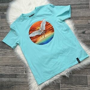 Roku Studio Men’s Fallen Angel Graphic Short Sleeve T-Shirt Size Medium